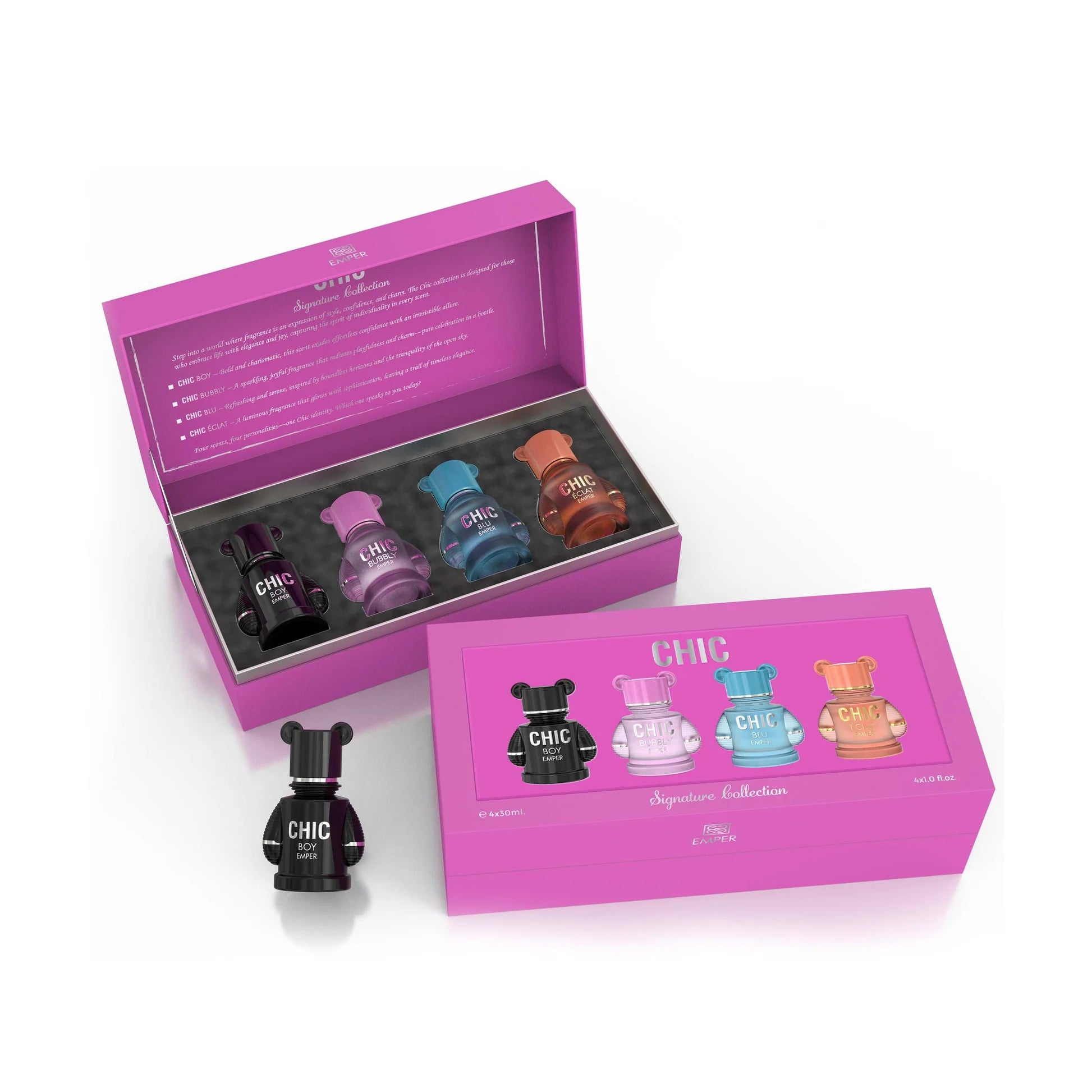 Chic Signature Gift set (4x 30ml ) Eau De Parfum