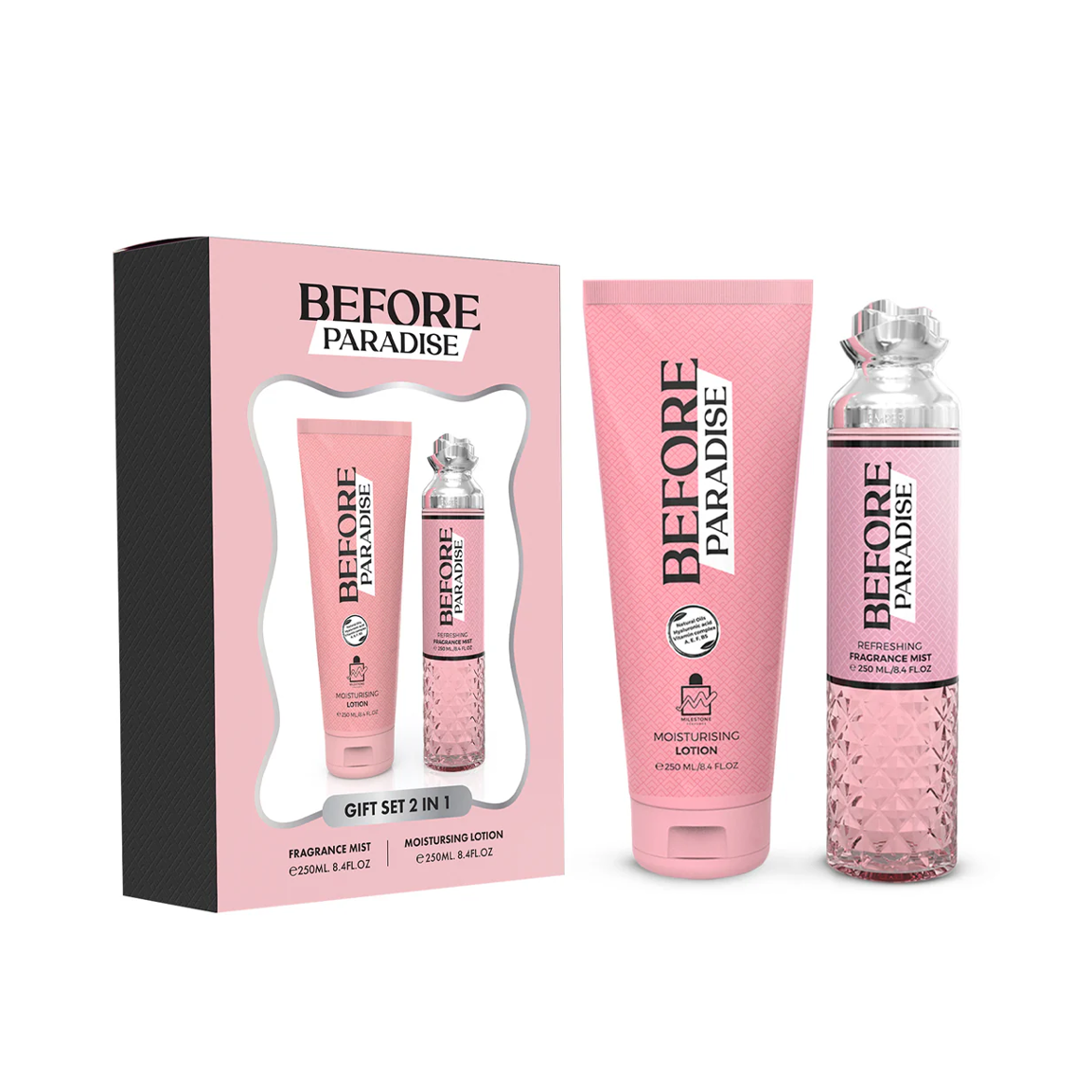 Before Paradise Set 2 in 1 Gift Colonia & Crema