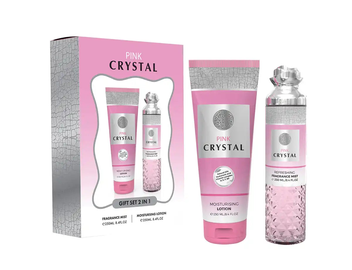 Pink Crystal Set 2 in 1